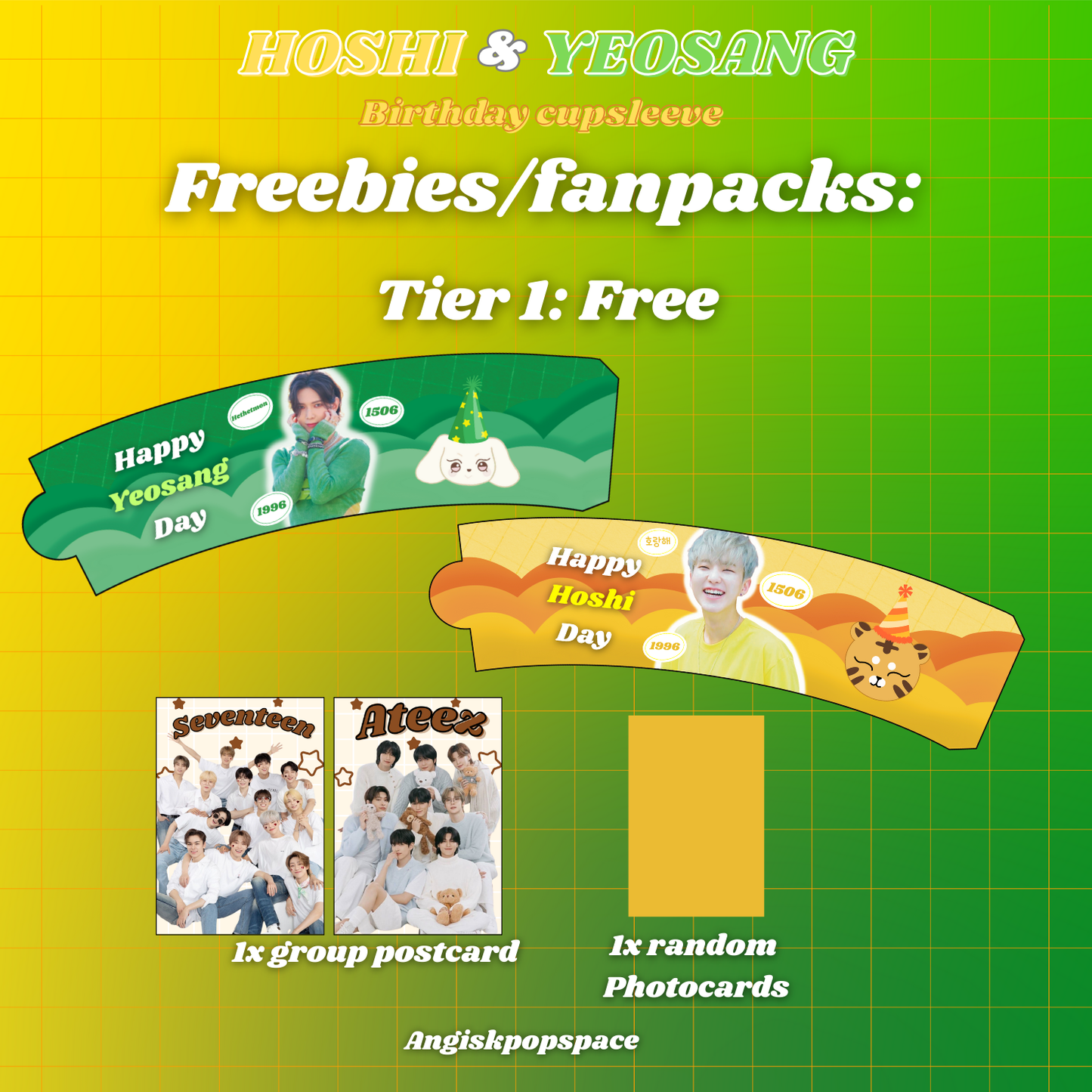 June Birthday Cupsleeve