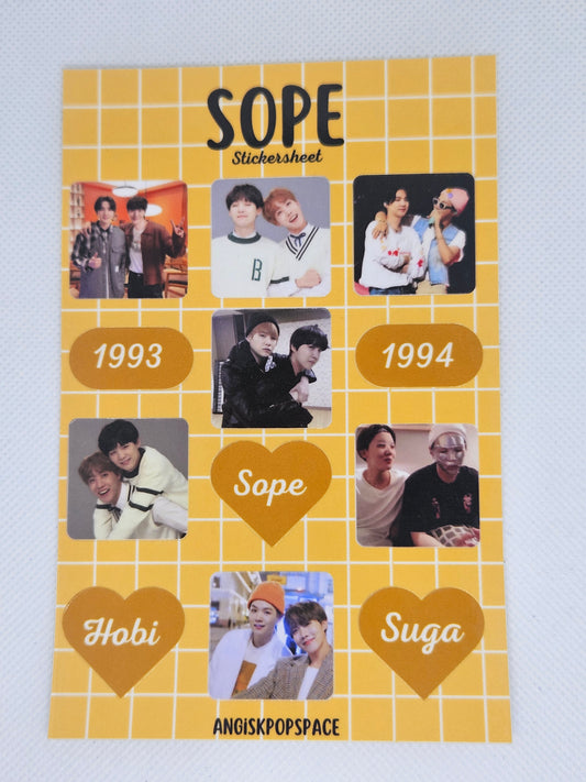 Sope Stickersheet