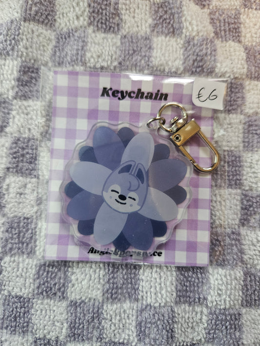 Bangchan flower keychain