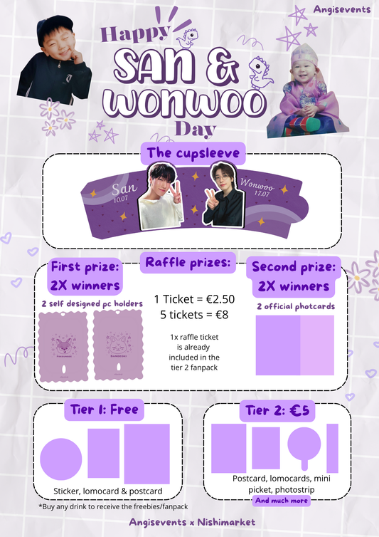 July Birthday Cupsleeve