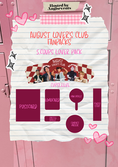 August lover's Club Cupsleeve