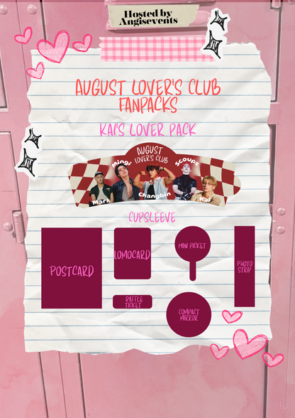 August lover's Club Cupsleeve