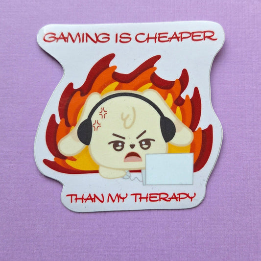 Gaming is cheaper than therapy