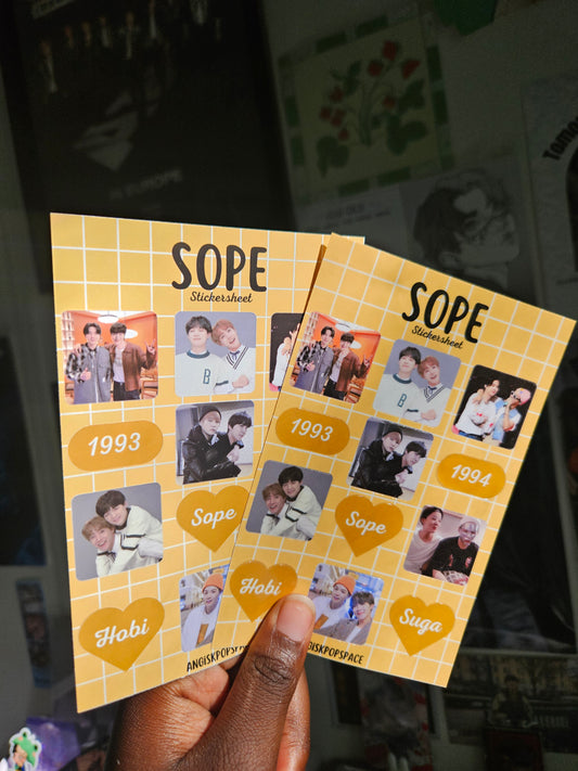 Sope Stickersheet