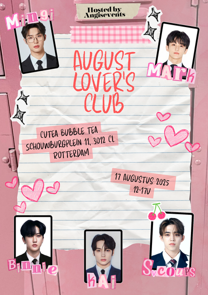 August lover's Club Cupsleeve