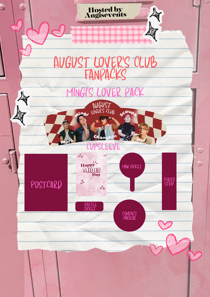 August lover's Club Cupsleeve