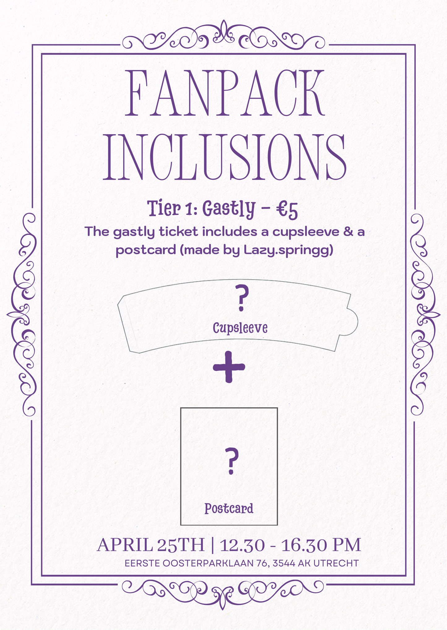 A day full of purple Birthday event